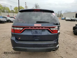 2018 Dodge Durango SXT z VIN 1C4RDJAG4JC101328, wystawiony jako Copart lot #53872975 z przebiegiem Nie podano mil oraz Szkoda całkowita • Salvage title. Historia ofert i sprzedaży dostępna na DreamBid. Obrazek 6.