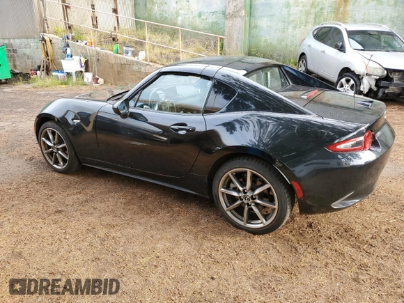 2023 Mazda MX-5 Miata Grand Touring with VIN JM1NDAM76P0551177, listed as a Copart auction lot 46320214 with 2,803 mi miles and Clean title. Bid and sale history available at DreamBid. Image 2.