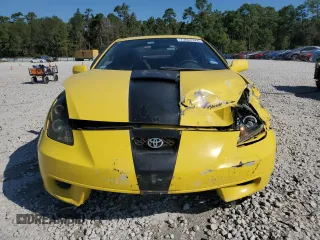 2002 Toyota Celica GT with VIN JTDDR32T520124042, listed as a Copart auction lot 73662324 with 249,049 mi miles and Salvage Title. Bid and sale history available at carsss.com. Image 5.