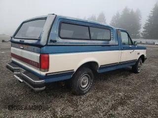 1989 Ford F-150 with VIN 1FTEF14N0KPA15656, listed as a Copart auction lot 82696714 with 97,066 mi miles and Clean Title. Bid and sale history available at carsss.com. Image 3.