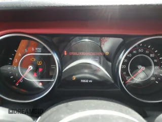 2021 Jeep Wrangler Unlimited Rubicon with VIN 1C4JJXFM3MW732694, listed as a Copart auction lot 54903565 with 70,532 mi miles and Salvage title. Bid and sale history available at DreamBid. Image 9.