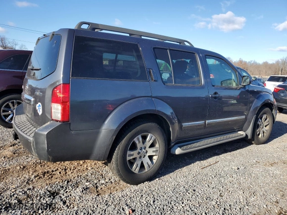 2011 Nissan Pathfinder Silver with VIN 5N1AR1NBXBC602654, listed as a Copart auction lot 83720354 with 308,658 mi miles and Clean Title. Bid and sale history available at carsss.com. Image 3.