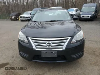2014 Nissan Sentra S with VIN 3N1AB7AP6EY297732, listed as a Copart auction lot 53456325 with 105,915 mi miles and Salvage Title. Bid and sale history available at DreamBid. Image 5.