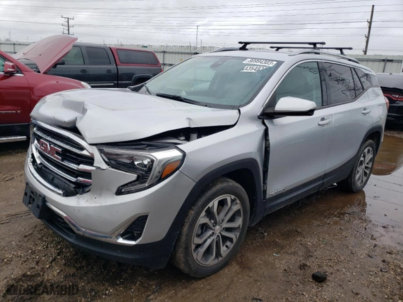 2020 GMC Terrain SLT with VIN 3GKALVEXXLL228680, listed as a Copart auction lot 41473725 with 26,269 mi miles and Salvage Title. Bid and sale history available at carsss.com. Image 1.