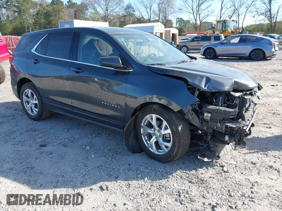 2020 Chevrolet Equinox LT with VIN 2GNAXKEV7L6270751, listed as a IAAI auction lot 41898301 with 50,050 mi miles. Bid and sale history available at carsss.com. Image 1.