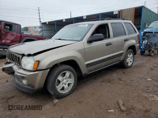 2005 Jeep Grand Cherokee Laredo z VIN 1J4GR48K25C692845, wystawiony jako Copart lot #58819295 z przebiegiem 174 380 mil mil oraz Szkoda całkowita • Salvage title. Historia ofert i sprzedaży dostępna na DreamBid. Obrazek 1.