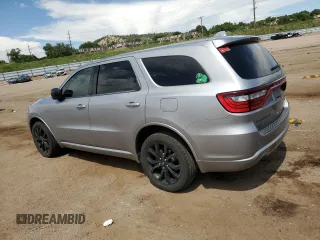 2020 Dodge Durango GT with VIN 1C4RDJDG3LC142242, listed as a Copart auction lot 62962415 with 44,866 mi miles and Salvage title. Bid and sale history available at DreamBid. Image 2.