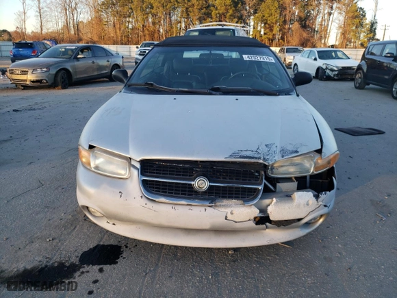2000 Chrysler Sebring JXi with VIN 3C3EL55H8YT275899, listed as a Copart auction lot 42927915 with 244,760 mi miles and Salvage Title. Bid and sale history available at carsss.com. Image 5.