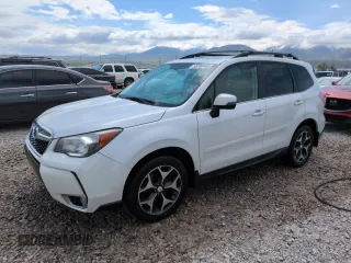 2014 Subaru Forester XT Touring with VIN JF2SJGMC3EH528144, listed as a Copart auction lot 55780445 with 109,361 mi miles and Salvage title. Bid and sale history available at DreamBid. Image 1.