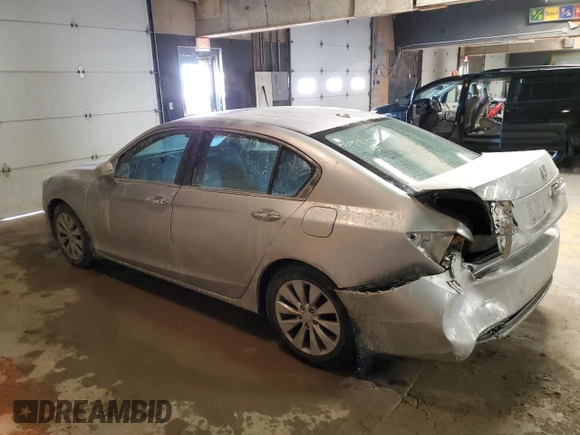 2013 Honda Accord Sdn EX-L with VIN 1HGCR2F86DA147954, listed as a Copart auction lot 45947215 with 81,791 mi miles and Salvage Title. Bid and sale history available at carsss.com. Image 2.