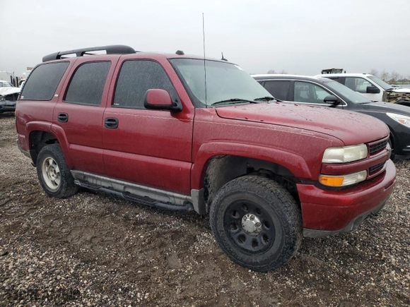 2005 Chevrolet Tahoe Z71 with VIN 1GNEK13T95R191195, listed as a Copart auction lot 45746695 with 0 mi miles and Clean Title. Bid and sale history available at carsss.com. Image 4.