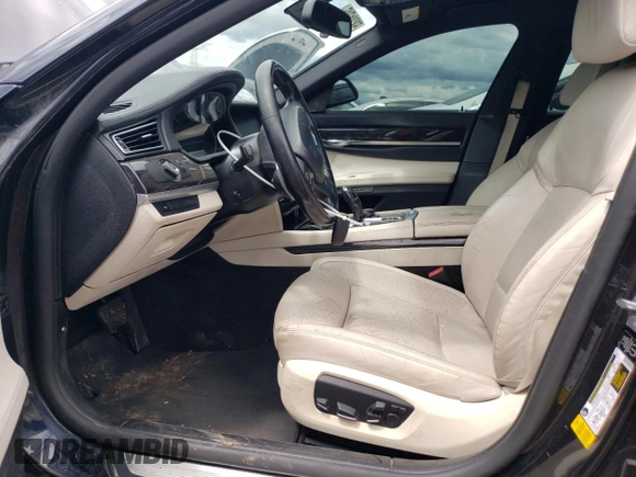 2014 BMW 7 Series ALPINA B7 with VIN WBAYE8C52ED135620, listed as a Copart auction lot 58221745 with 138,418 mi miles and Salvage title. Bid and sale history available at DreamBid. Image 7.
