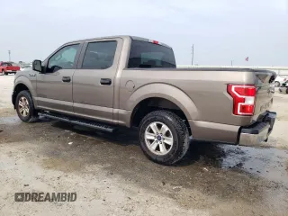 2018 Ford F-150 XL with VIN 1FTEW1CB3JFB73176, listed as a Copart auction lot 58741785 with 153,162 mi miles and Salvage title. Bid and sale history available at DreamBid. Image 2.