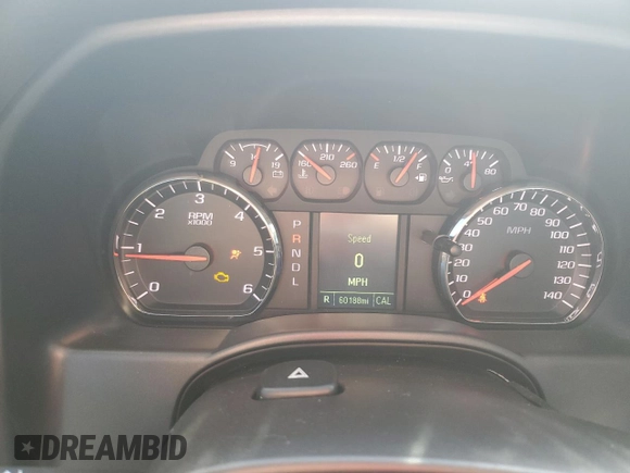 2017 Chevrolet Silverado 1500 Work Truck with VIN 1GCVKNECXHZ311359, listed as a Copart auction lot 47435145 with 60,188 mi miles and Salvage Title. Bid and sale history available at DreamBid. Image 9.