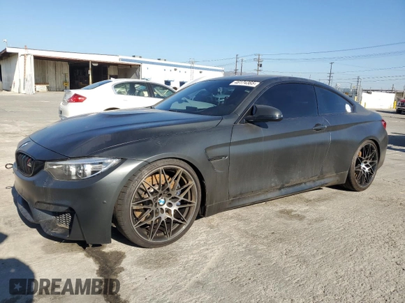 2018 BMW M4 с VIN WBS4Y9C53JAA92296, выставлен на аукционе Copart как лот 46174365 с пробегом 47 319 миль миль и Списание • Salvage title. История ставок и продаж доступна на DreamBid. Изображение 1.