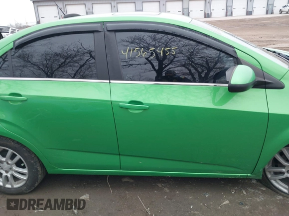 2015 Chevrolet Sonic LT with VIN 1G1JC5SH5F4128952, listed as a IAAI auction lot 41565455 with 125,868 mi miles and . Bid and sale history available at DreamBid. Image 13.