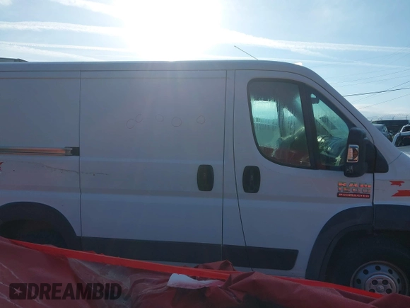 2017 Ram ProMaster Cargo with VIN 3C6TRVNGXHE509898, listed as a IAAI auction lot 40422460 with 191,912 mi miles. Bid and sale history available at carsss.com. Image 13.