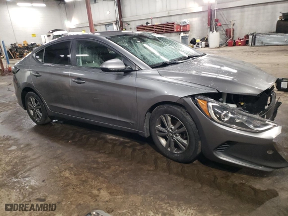 2018 Hyundai Elantra SEL with VIN 5NPD84LF3JH253254, listed as a Copart auction lot 46051595 with 125,473 mi miles and Clean Title. Bid and sale history available at carsss.com. Image 4.
