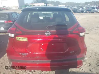 2024 Nissan Kicks SV with VIN 3N1CP5CV3RL514666, listed as a IAAI auction lot 41825769 with 4,489 mi miles and . Bid and sale history available at DreamBid. Image 16.