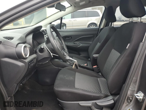 2021 Nissan Versa S with VIN 3N1CN8DVXML809648, listed as a Copart auction lot 58293085 with 62,622 mi miles and Salvage title. Bid and sale history available at DreamBid. Image 7.