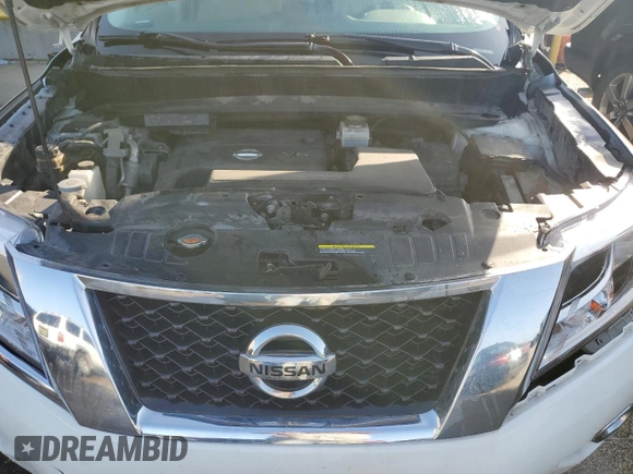 2016 Nissan Pathfinder S with VIN 5N1AR2MN0GC631752, listed as a Copart auction lot 61573295 with 116,797 mi miles and Salvage title. Bid and sale history available at DreamBid. Image 12.