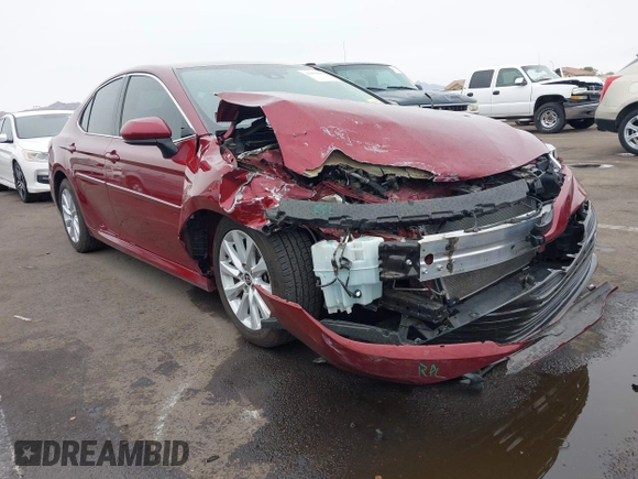 2020 Toyota Camry LE with VIN 4T1C11AK0LU954420, listed as a IAAI auction lot 41576657 with 56,863 mi miles. Bid and sale history available at carsss.com. Image 6.