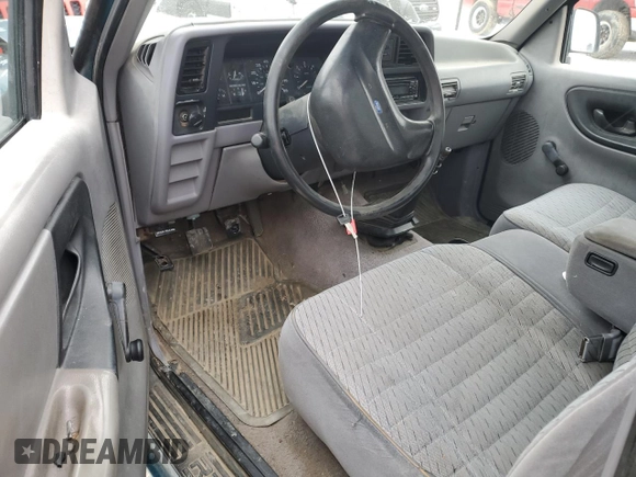 1994 Ford Ranger with VIN 1FTCR11A2RUD35590, listed as a Copart auction lot 42224575 with 61,095 mi miles and Salvage Title. Bid and sale history available at DreamBid. Image 8.