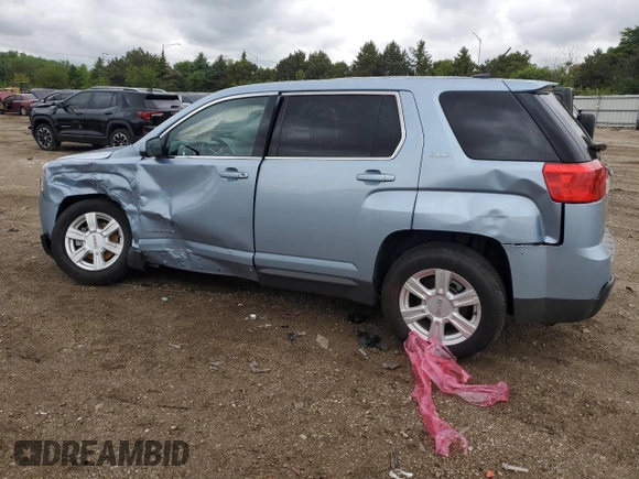 2014 GMC Terrain SLE с VIN 2GKALMEK6E6264145, выставлен на аукционе Copart как лот 57907665 с пробегом 45 146 миль миль и Списание • Salvage title. История ставок и продаж доступна на DreamBid. Изображение 2.