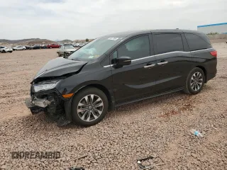 2024 Honda Odyssey EX-L с VIN 5FNRL6H67RB023736, выставлен на аукционе Copart как лот 56877955 с пробегом 7 972 миль миль и Списание • Salvage title. История ставок и продаж доступна на DreamBid. Изображение 1.
