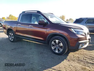 2017 Honda Ridgeline RTL-E with VIN 5FPYK3F78HB027423, listed as a Copart auction lot 77813284 with 199,041 mi miles and Clean title. Bid and sale history available at DreamBid. Image 4.