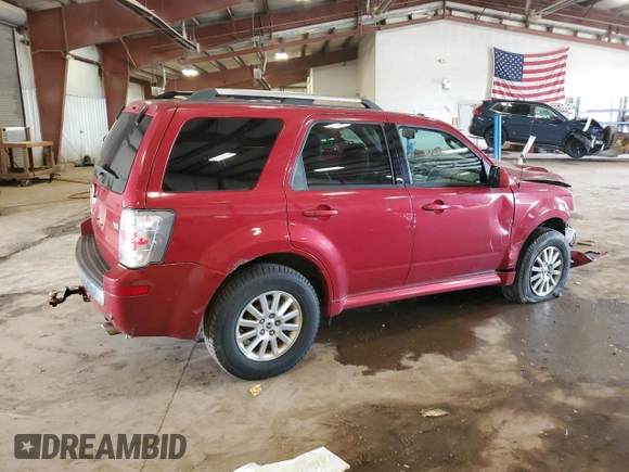 2010 Mercury Mariner Premier с VIN 4M2CN9HG6AKJ04710, выставлен на аукционе Copart как лот 60889795 с пробегом 79 105 миль миль и Чистый • Clean title. История ставок и продаж доступна на DreamBid. Изображение 3.