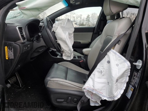2018 Kia Sportage EX with VIN KNDPN3AC8J7443760, listed as a Copart auction lot 44305095 with Not provided miles and Salvage title. Bid and sale history available at DreamBid. Image 7.