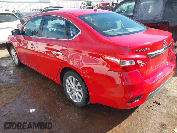 2017 Nissan Sentra S with VIN 3N1AB7APXHY304590, listed as a IAAI auction lot 41647599 with 86,294 mi miles and . Bid and sale history available at carsss.com. Image 3.