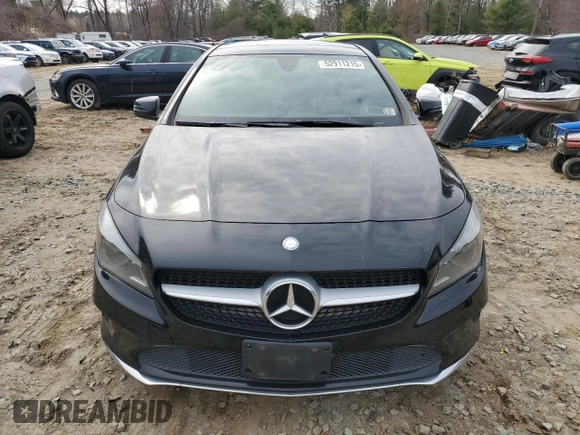 2017 Mercedes-Benz CLA with VIN WDDSJ4GBXHN493923, listed as a Copart auction lot 52911215 with 146,898 mi miles and Clean Title. Bid and sale history available at carsss.com. Image 5.