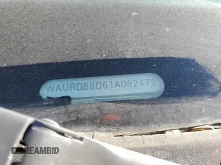 2001 Audi S4 with VIN WAURD68D61A092472, listed as a Copart auction lot 44989545 with 165,067 mi miles and Salvage Title. Bid and sale history available at carsss.com. Image 13.