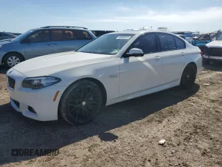 2016 BMW 5 Series 535i with VIN WBA5B1C55GG130206, listed as a Copart auction lot 46902825 with 162,019 mi miles and Clean Title. Bid and sale history available at carsss.com. Image 1.