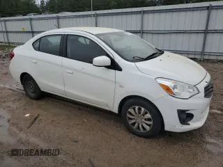 2017 Mitsubishi Mirage ES z VIN ML32F3FJ3HHF15442, wystawiony jako Copart lot #57991915 z przebiegiem 180 638 mil mil oraz Tytuł czysty. Historia ofert i sprzedaży dostępna na DreamBid. Obrazek 4.