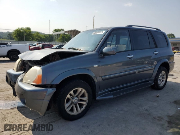 2004 Suzuki XL7 LX with VIN JS3TX92V844109991, listed as a Copart auction lot 58934415 with 205,951 mi miles and Salvage title. Bid and sale history available at DreamBid. Image 1.