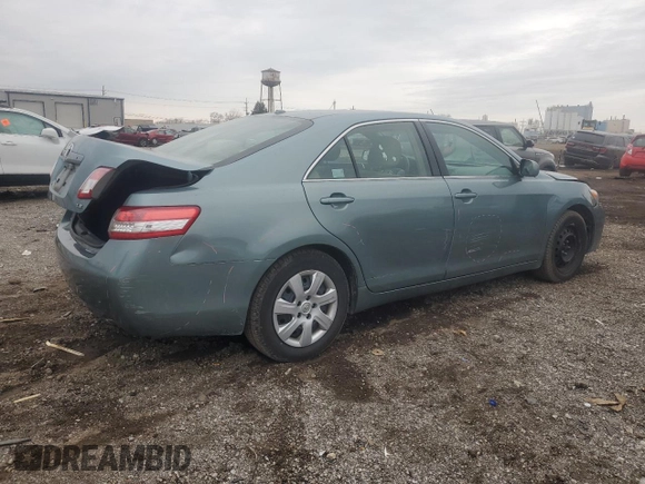 2011 Toyota Camry LE with VIN 4T4BF3EK9BR146932, listed as a Copart auction lot 52095865 with 80,432 mi miles and Salvage title. Bid and sale history available at DreamBid. Image 3.