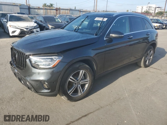 2020 Mercedes-Benz GLC 300 with VIN WDC0G8DB3LF715789, listed as a Copart auction lot 65291895 with 88,882 mi miles and Salvage title. Bid and sale history available at DreamBid. Image 1.
