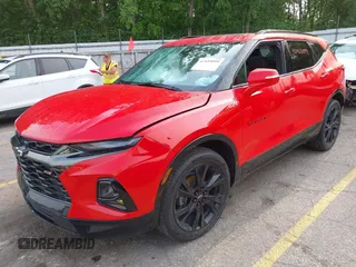 2020 Chevrolet Blazer RS z VIN 3GNKBKRS2LS610070, wystawiony jako IAAI lot #42455099 z przebiegiem 38 030 mil mil oraz . Historia ofert i sprzedaży dostępna na DreamBid. Obrazek 17.