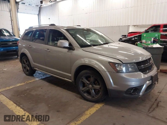 2015 Dodge Journey Crossroad with VIN 3C4PDCGG6FT578378, listed as a IAAI auction lot 41708073 with 165,318 mi miles and . Bid and sale history available at DreamBid. Image 1.