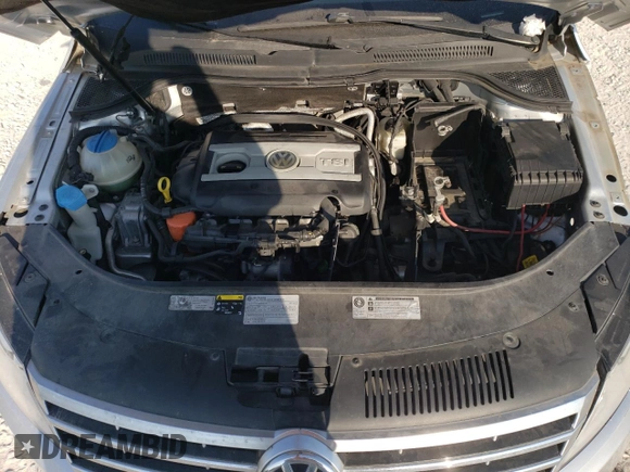 2014 Volkswagen CC Lux with VIN WVWRN7AN5EE528624, listed as a Copart auction lot 75838964 with 0 mi miles and Salvage Title. Bid and sale history available at carsss.com. Image 11.