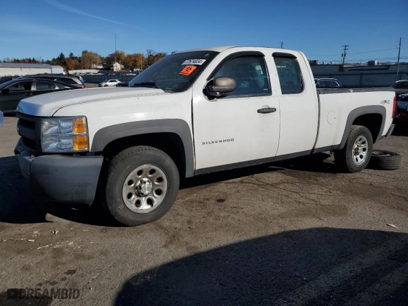 2013 Chevrolet Silverado 1500 Work Truck with VIN 1GCRKPEA7DZ371301, listed as a Copart auction lot 77674034 with 134,438 mi miles and Salvage Title. Bid and sale history available at carsss.com. Image 1.