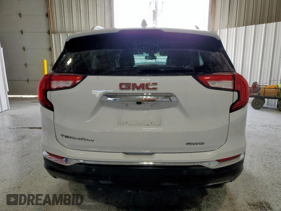 2023 GMC Terrain SLT with VIN 3GKALVEG2PL186673, listed as a Copart auction lot 60632155 with 46,751 mi miles and Clean title. Bid and sale history available at DreamBid. Image 6.