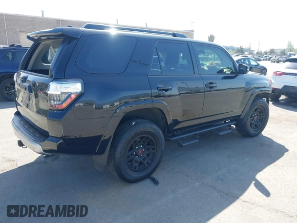 2024 Toyota 4Runner TRD Off Road with VIN JTERU5JR4R6260056, listed as a IAAI auction lot 42394403 with 17,809 mi miles and . Bid and sale history available at DreamBid. Image 4.