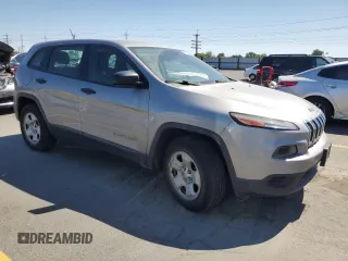 2015 Jeep Cherokee Sport with VIN 1C4PJLAB6FW536373, listed as a Copart auction lot 63693805 with 124,439 mi miles and Clean title. Bid and sale history available at DreamBid. Image 4.