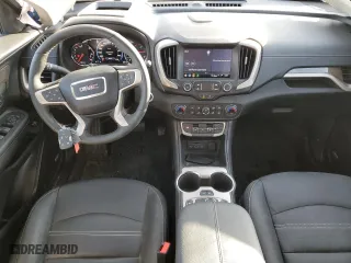 2024 GMC Terrain Denali with VIN 3GKALXEG9RL263117, listed as a Copart auction lot 41989835 with 5,341 mi miles and Salvage Title. Bid and sale history available at carsss.com. Image 8.