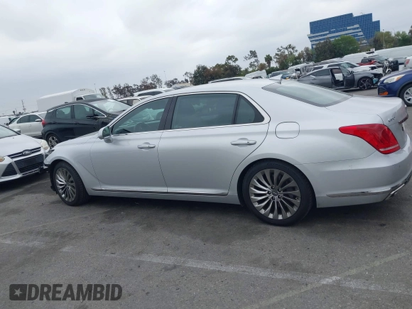 2017 Genesis G90 Premium with VIN KMHG34JA4HU034088, listed as a IAAI auction lot 42180397 with 123,318 mi miles and . Bid and sale history available at DreamBid. Image 15.