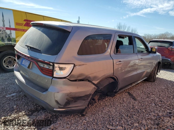 2014 Dodge Durango SXT with VIN 1C4RDHAG6EC560505, listed as a Copart auction lot 42330145 with 164,017 mi miles and Salvage Title. Bid and sale history available at carsss.com. Image 3.